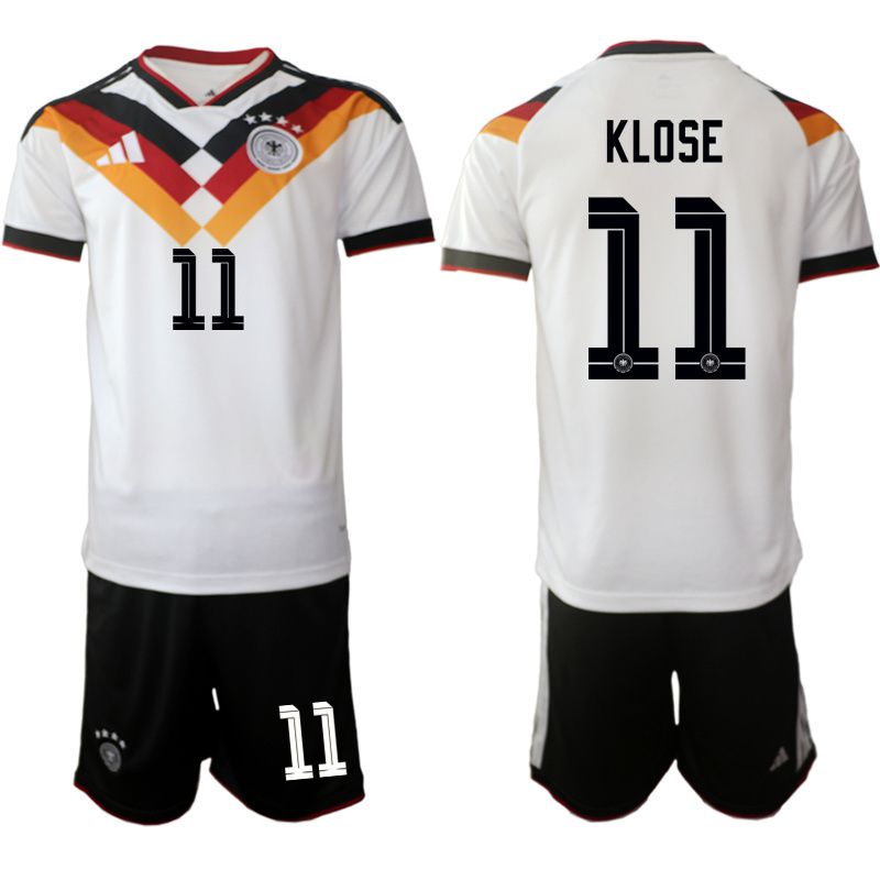 Men 2026 World Cup National Team Germany home white #11 Soccer Jersey->germany jersey->Soccer Country Jersey